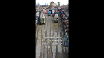 Lokomotywownia Pyskowice skansen – historia kolei