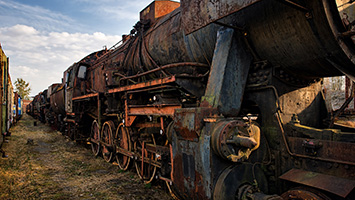 Skansen kolejowy Pyskowice – historia i lokomotywy
